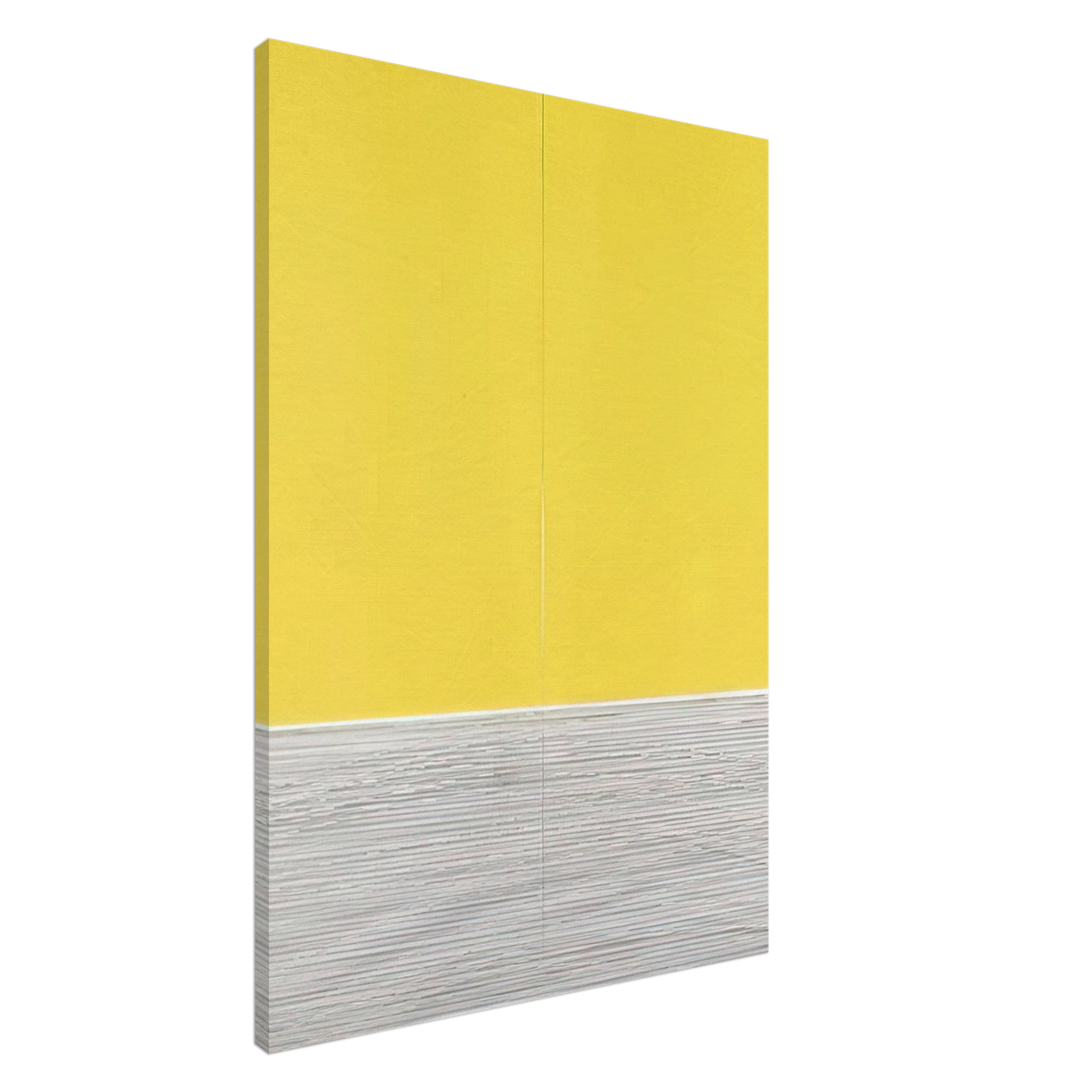 Jesus Rafael Soto - LE GRAN JAUNE Canvas - 20x30 cm / 8x12 inches-canvas