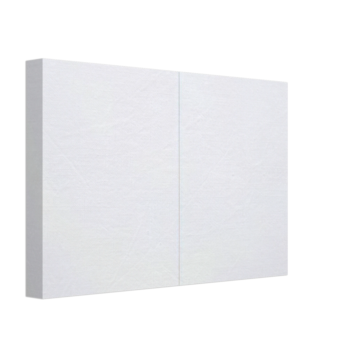 Robert Rauschenberg - WHITE PAINTING TWO PANEL 1951 Canvas - 40x60 cm / 16x24 inches-canvas