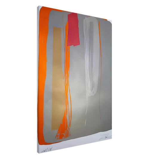 Larry Zox - Untitled 6 - 1980 Canvas - 20x30 cm / 8x12 inches-canvas