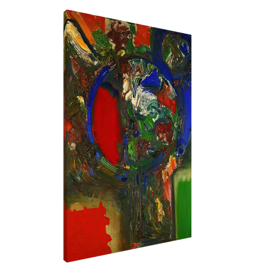 Hans Hofmann - The Bouquet Canvas - 20x30 cm / 8x12 inches-canvas