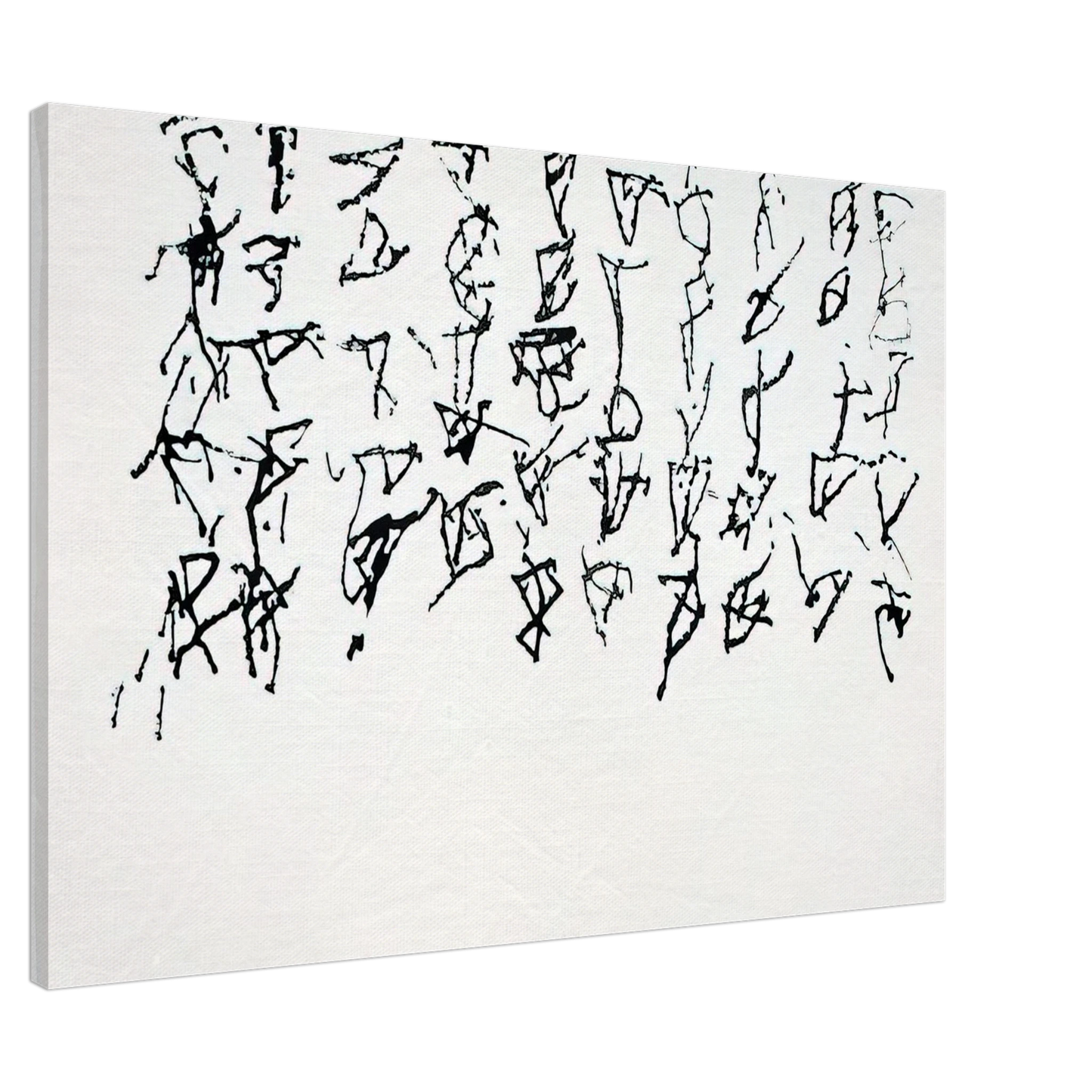 Brice Marden - St. Barts 1 - 1991 Canvas - 20x30 cm / 8x12 inches-canvas