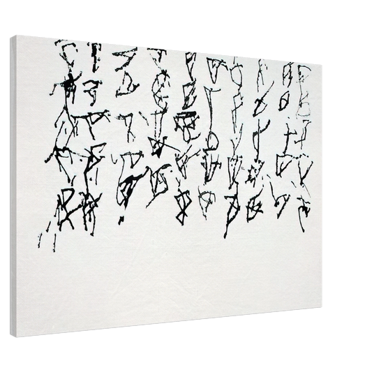 Brice Marden - St. Barts 1 - 1991 Canvas - 20x30 cm / 8x12 inches-canvas