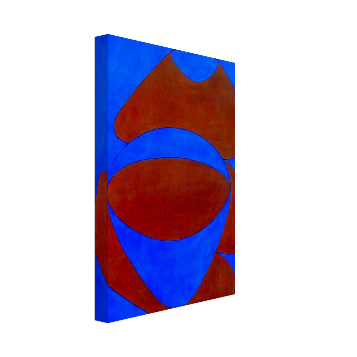 Victor Vasarely - Mar Caribe - 1950 Canvas - 40x60 cm / 16x24 inches-canvas