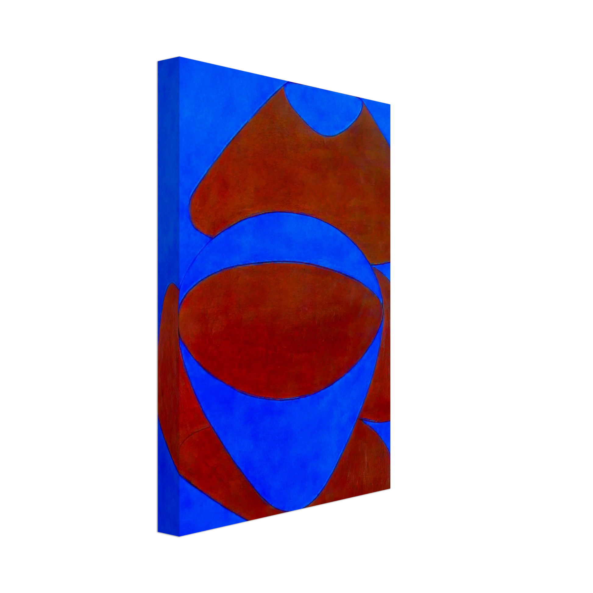 Victor Vasarely - Mar Caribe - 1950 Canvas - 40x60 cm / 16x24 inches-canvas