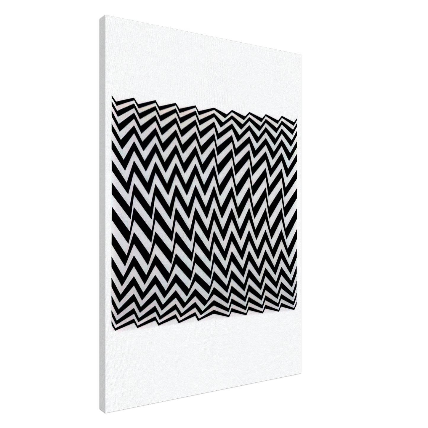 Bridget Riley - FRAGMENT 3 1965 Canvas - 20x30 cm / 8x12 inches-canvas