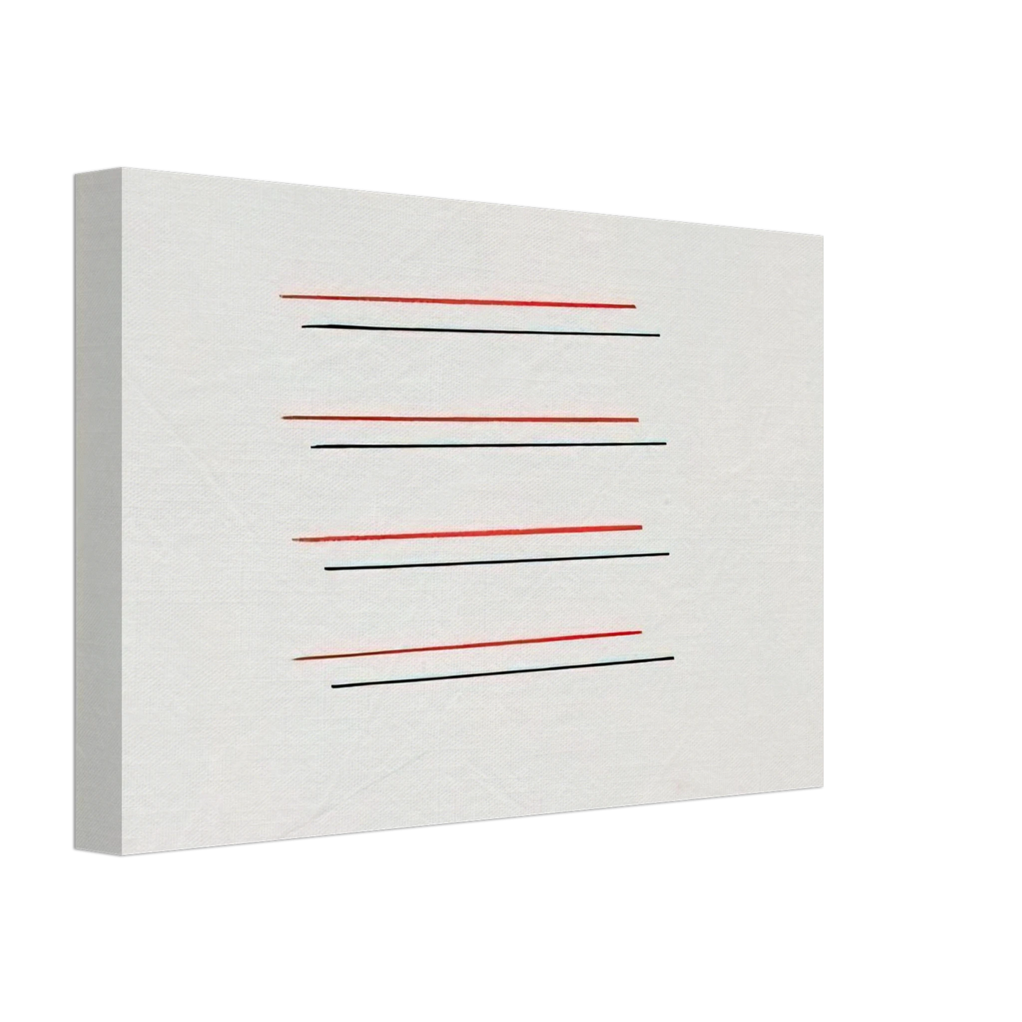 Fred Sandback - Untitled - 1971 Canvas - 70x100 cm / 28x40 inches-canvas