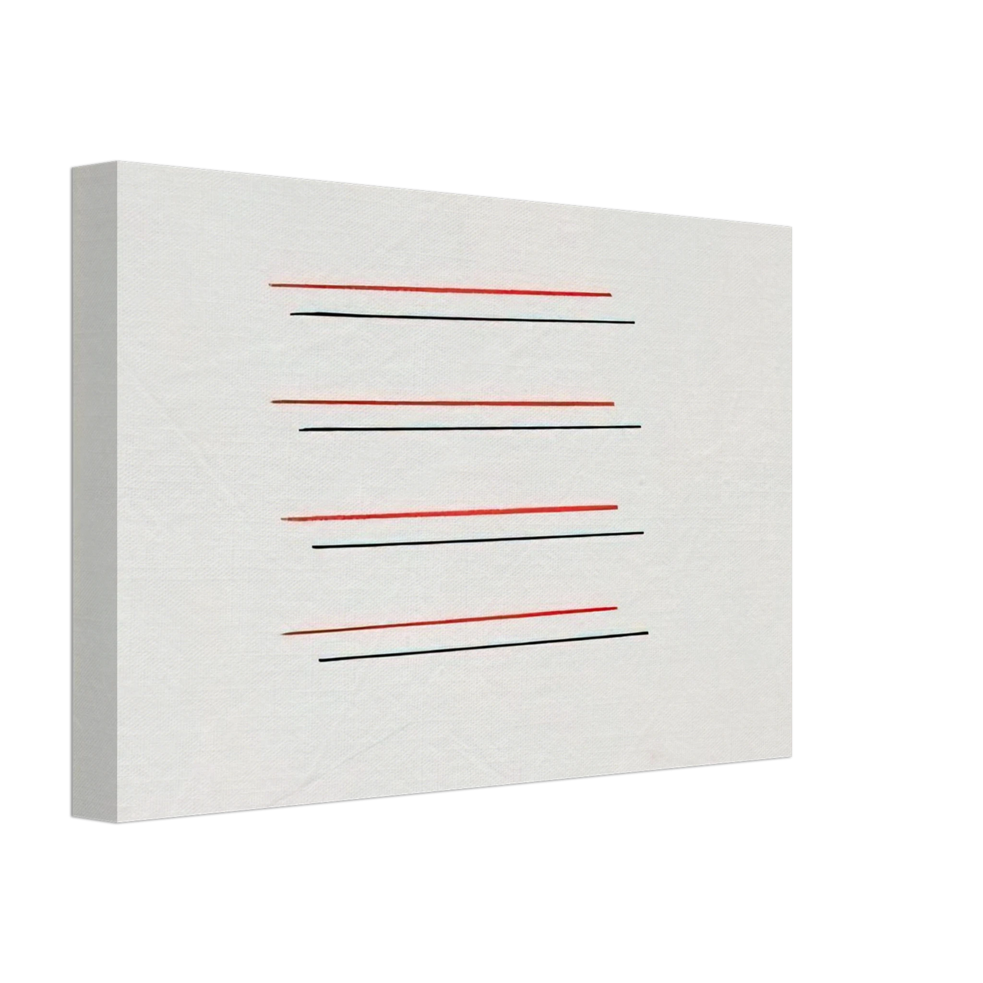 Fred Sandback - Untitled - 1971 Canvas - 70x100 cm / 28x40 inches-canvas