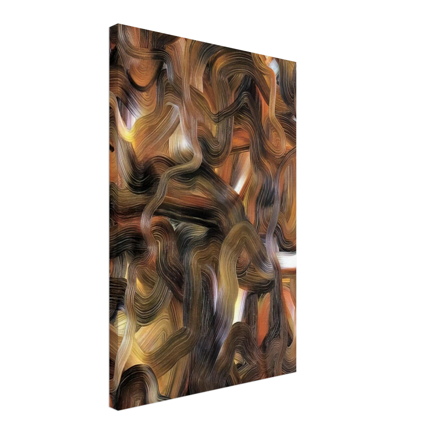 Gerhard Richter - RED BLUE YELLOW Canvas - 40x60 cm / 16x24 inches-canvas