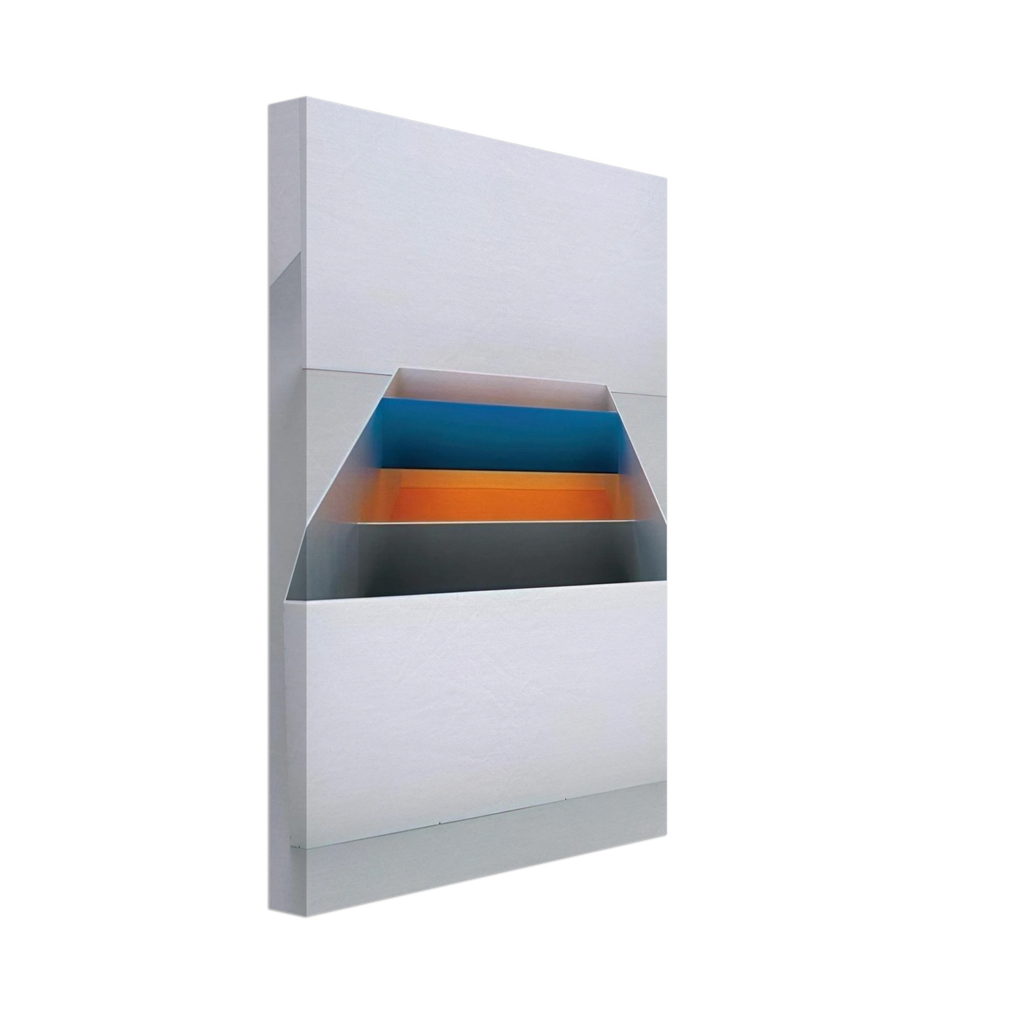 Donald Judd - Untitled 89-10 Menziken - 1989 Canvas - 70x100 cm / 28x40 inches-canvas