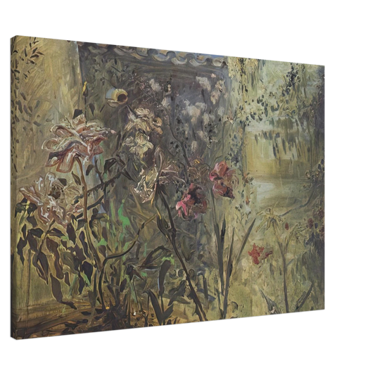 Salvador Dali - THE PATIO OF PORT LLIGAT Canvas - Default Title-canvas