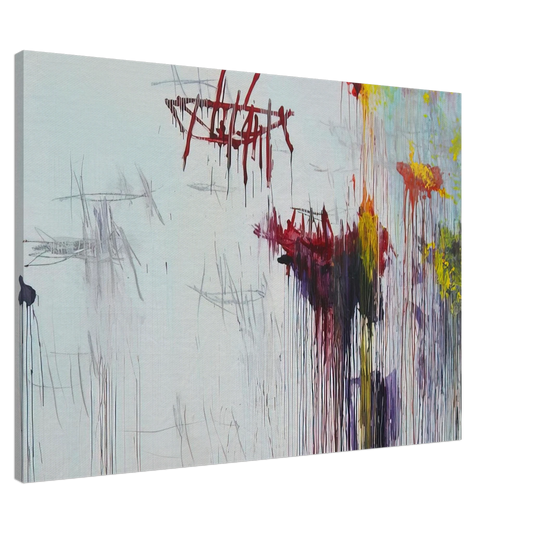 Cy Twombly - Lepanto, Part VI Canvas - 20x30 cm / 8x12 inches-canvas