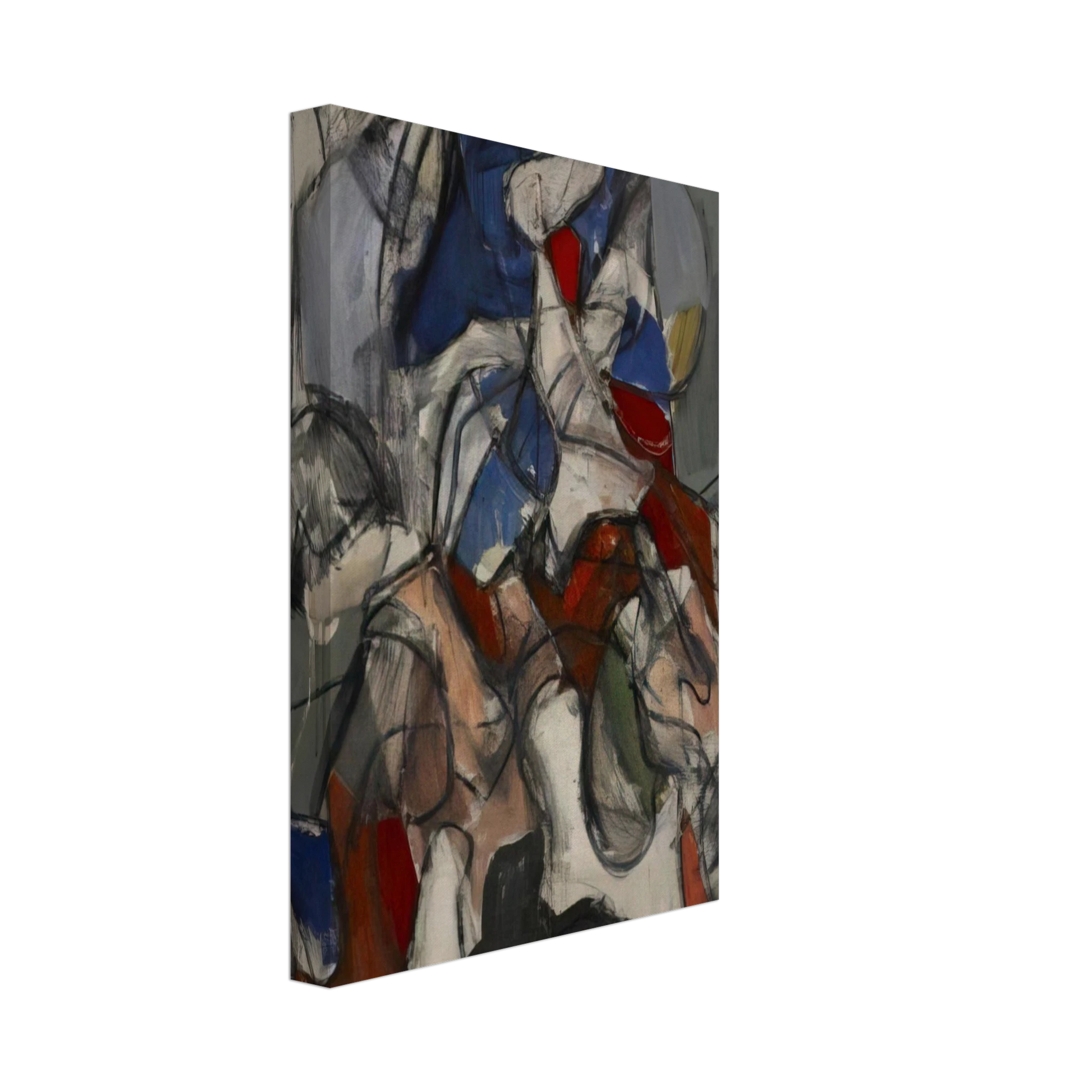 Robert Goodnough - Untitled - 1951 Canvas - 70x100 cm / 28x40 inches-canvas