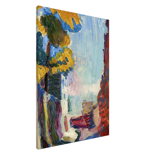 Henri Matisse - ARCUEIL 1899 Canvas - 20x30 cm / 8x12 inches-canvas
