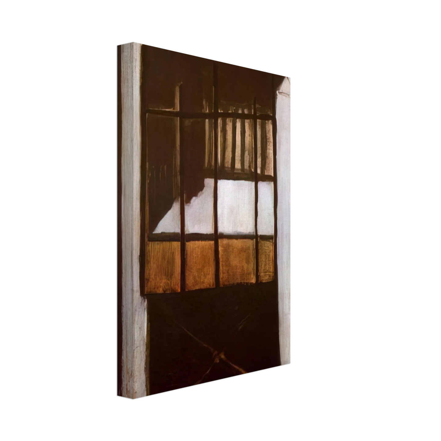 Maria Helena Vieira da Silva - Villa des Camelias - 1932 Canvas - 40x60 cm / 16x24 inches-canvas