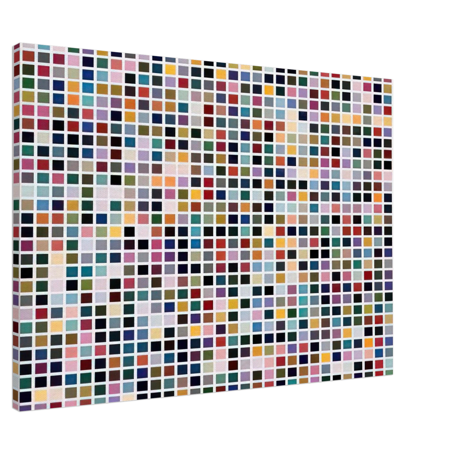 Gerhard Richter - 1024 COLOURS 1973 Canvas - 20x30 cm / 8x12 inches-canvas