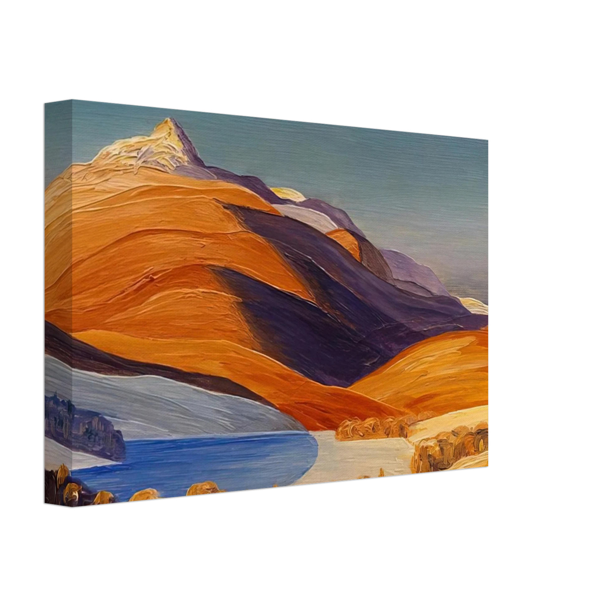 Rockwell Kent - Vermont Study Canvas - 40x60 cm / 16x24 inches-canvas