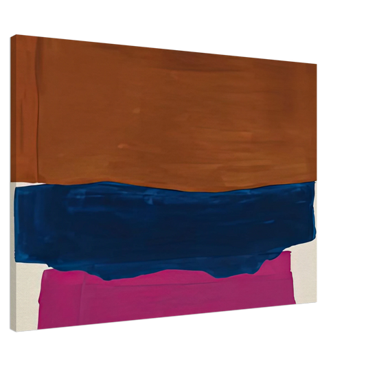 Helen Frankenthaler - Indian Summer, 1967- Canvas - 20x30 cm / 8x12 inches-canvas