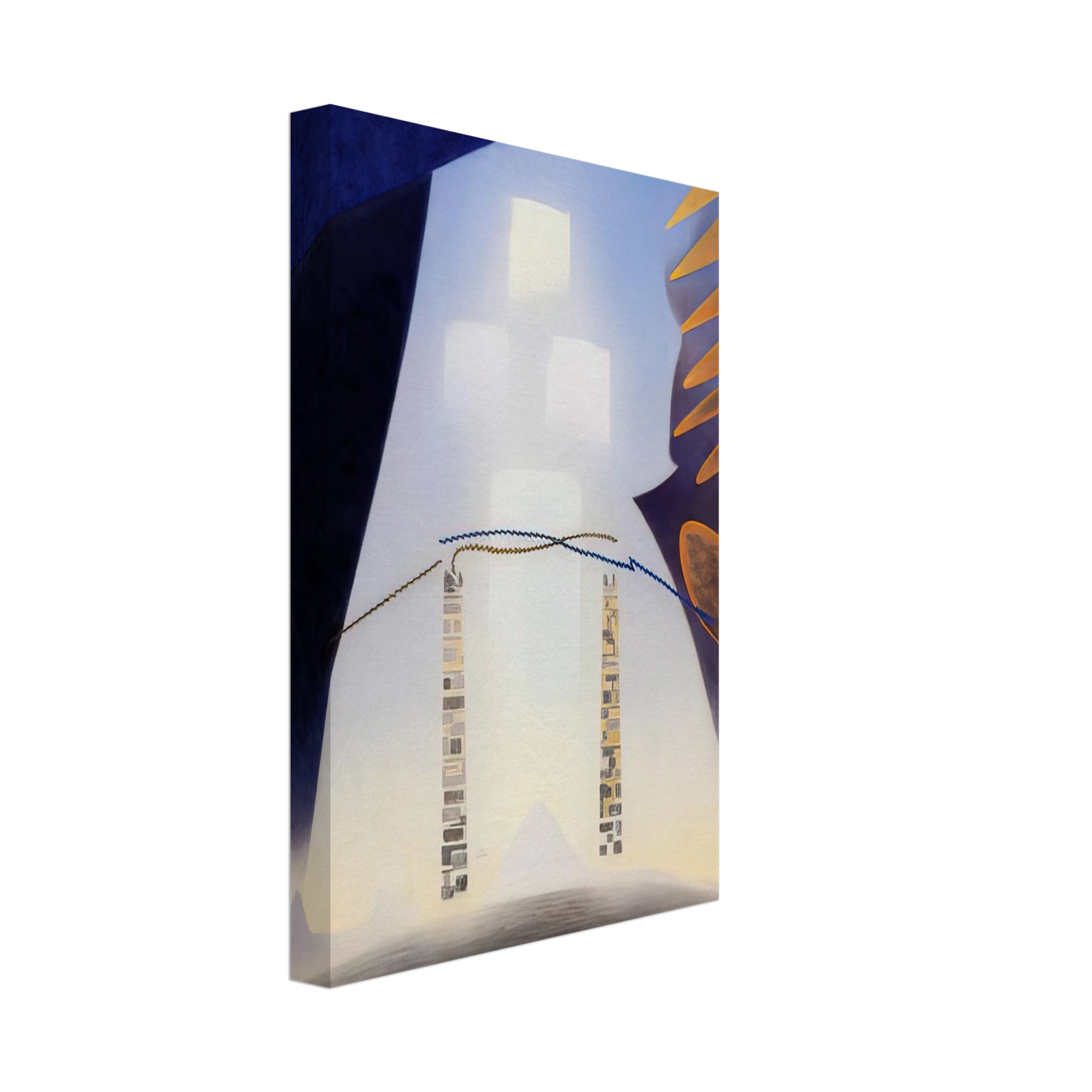 Agnes Lawrence Pelton - Future - 1943 Canvas - 70x100 cm / 28x40 inches-canvas