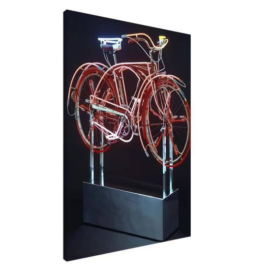 Robert Rauschenberg - BICYCLOID IX 1994 Canvas - 20x30 cm / 8x12 inches-canvas