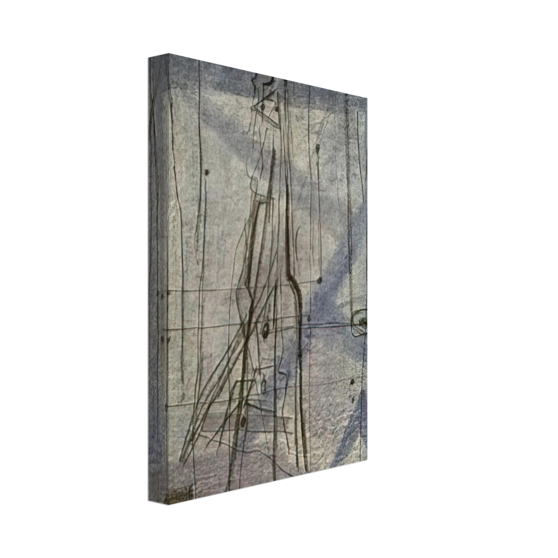 Bice Lazzari - Diario - 1954 Canvas - 40x60 cm / 16x24 inches-canvas