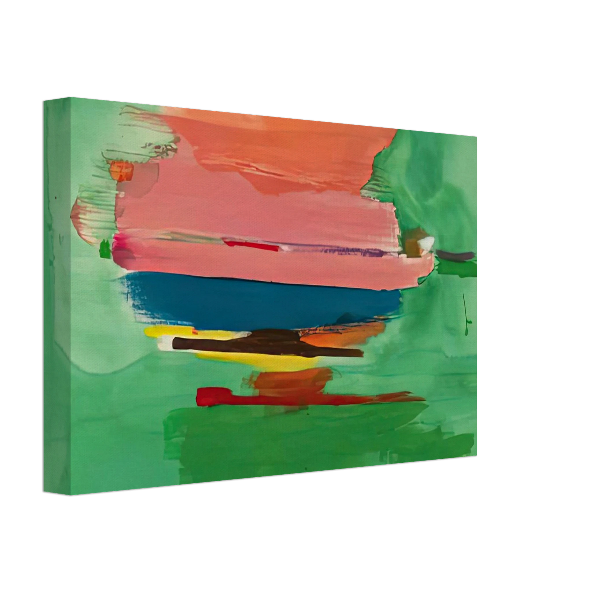 Helen Frankenthaler - Untitled, 1973- Canvas - 70x100 cm / 28x40 inches-canvas