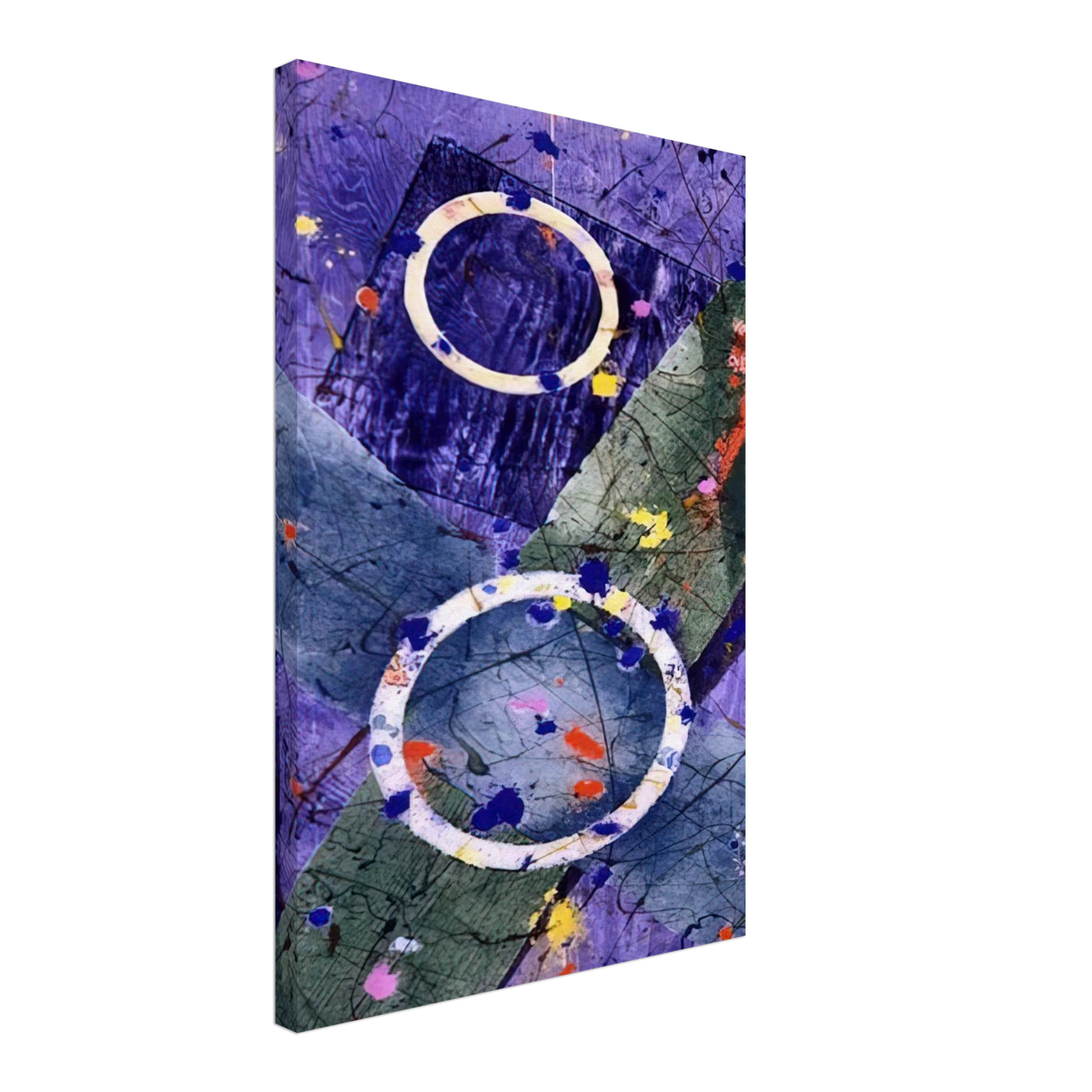 Sam Francis - Decent Canvas - 70x100 cm / 28x40 inches-canvas