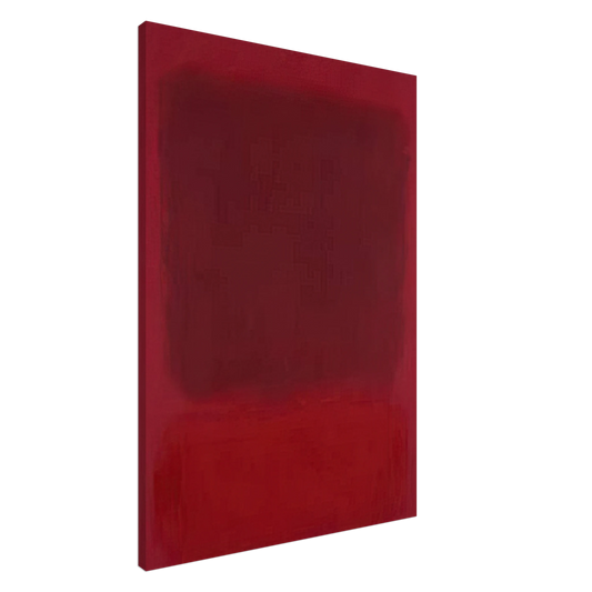 Mark Rothko - Red and Brown - 1957 Canvas - 20x30 cm / 8x12 inches-canvas