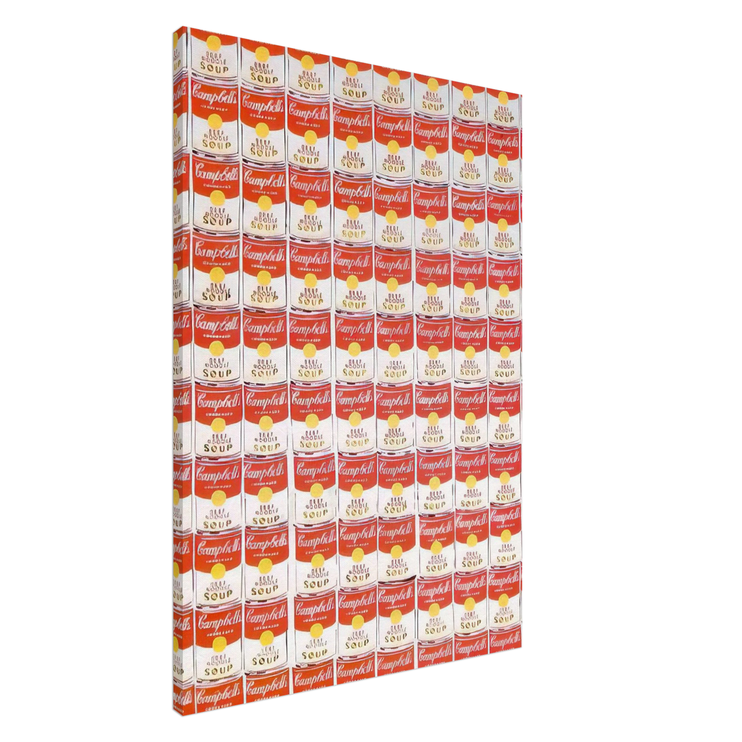 Andy Warhol - 100 Cans Canvas - 20x30 cm / 8x12 inches-canvas