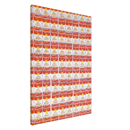 Andy Warhol - 100 Cans Canvas - 20x30 cm / 8x12 inches-canvas
