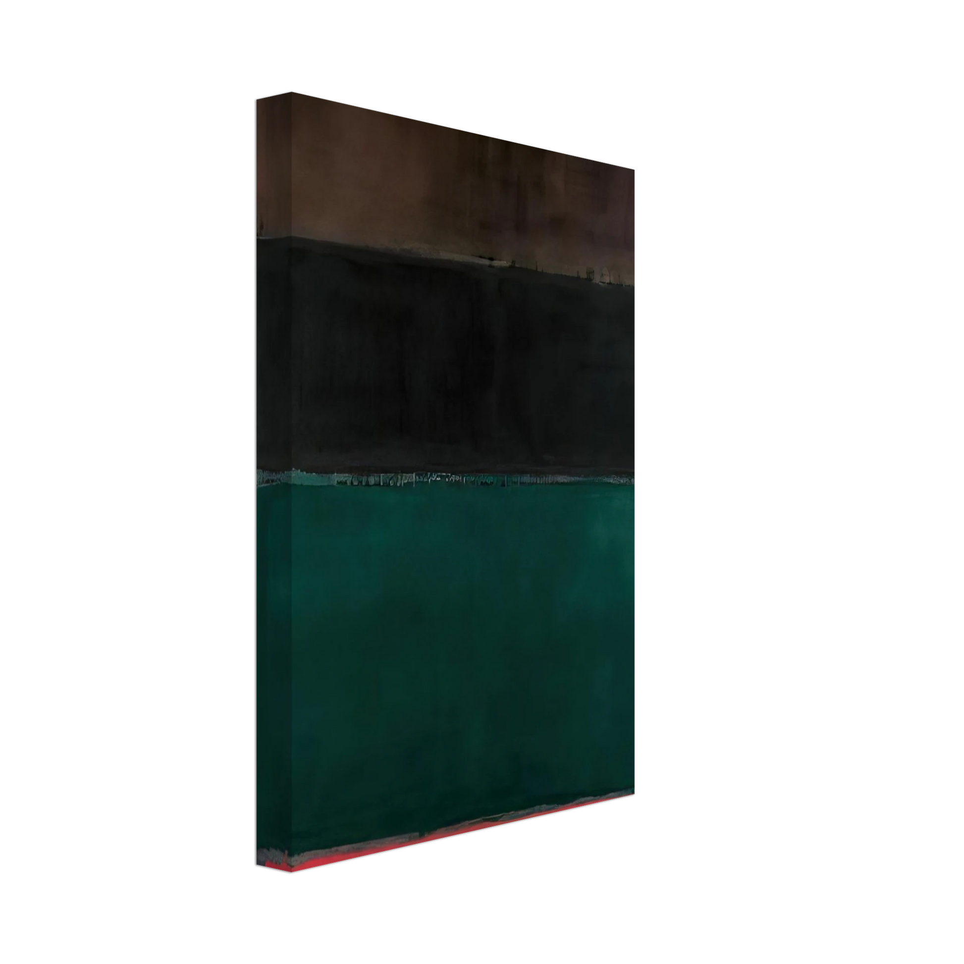 Mark Rothko - Untitled Red-Brown, Black, Green, Red - 1962 Canvas - 70x100 cm / 28x40 inches-canvas