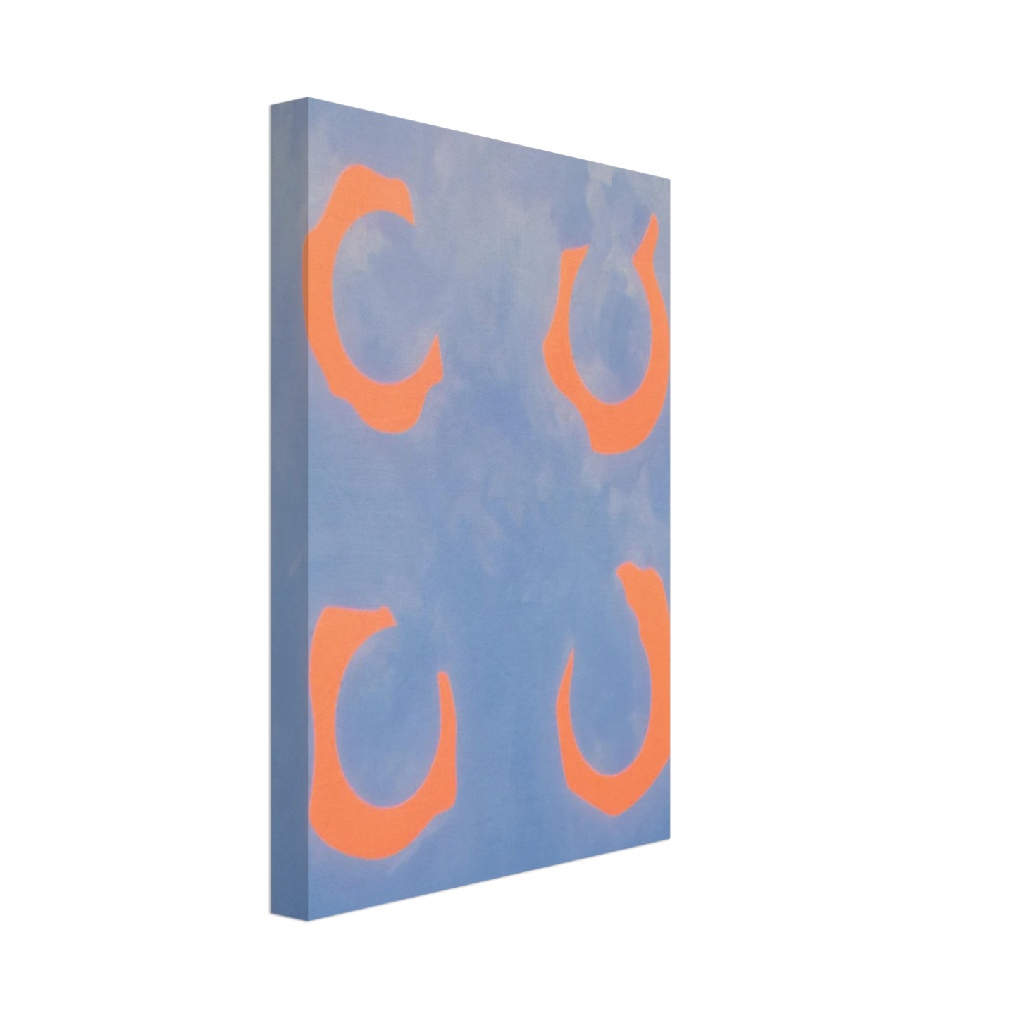 Jeremy Moon - Red Chord - 1962 Canvas - 70x100 cm / 28x40 inches-canvas