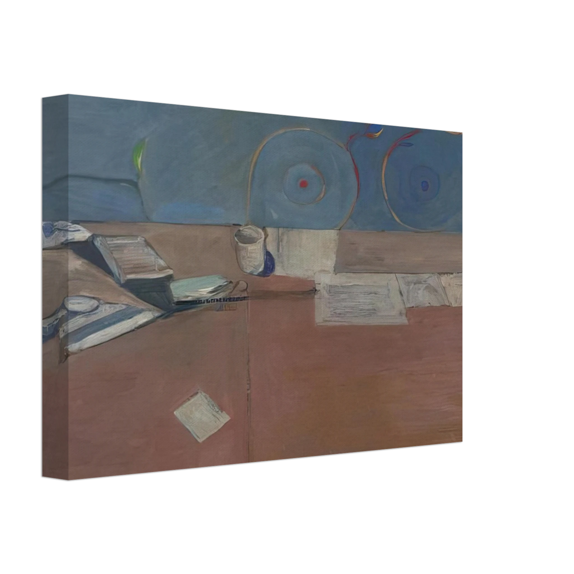 Richard Diebenkorn - Large Still Life Canvas - 40x60 cm / 16x24 inches-canvas