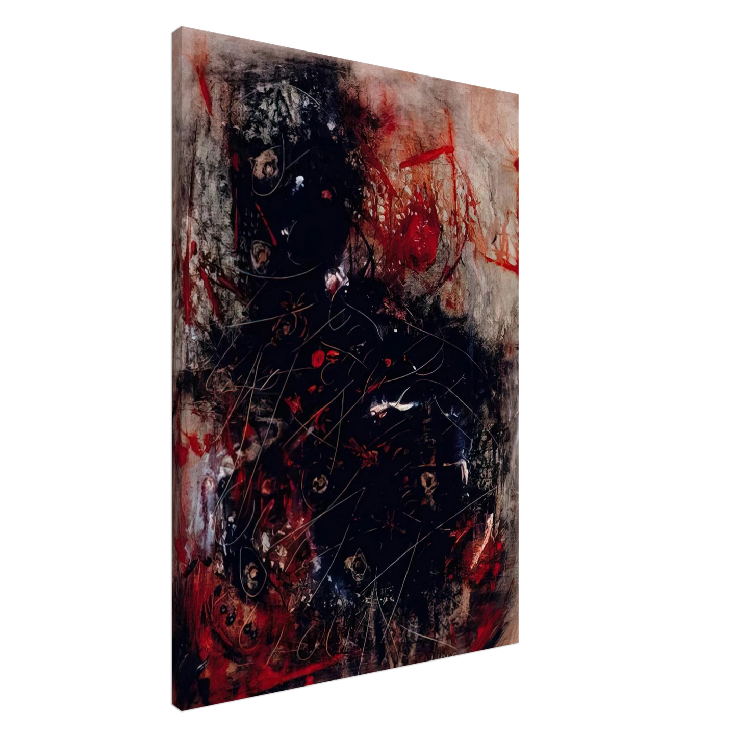 Wols - Oui, oui, oui - 1947 Canvas - 20x30 cm / 8x12 inches-canvas