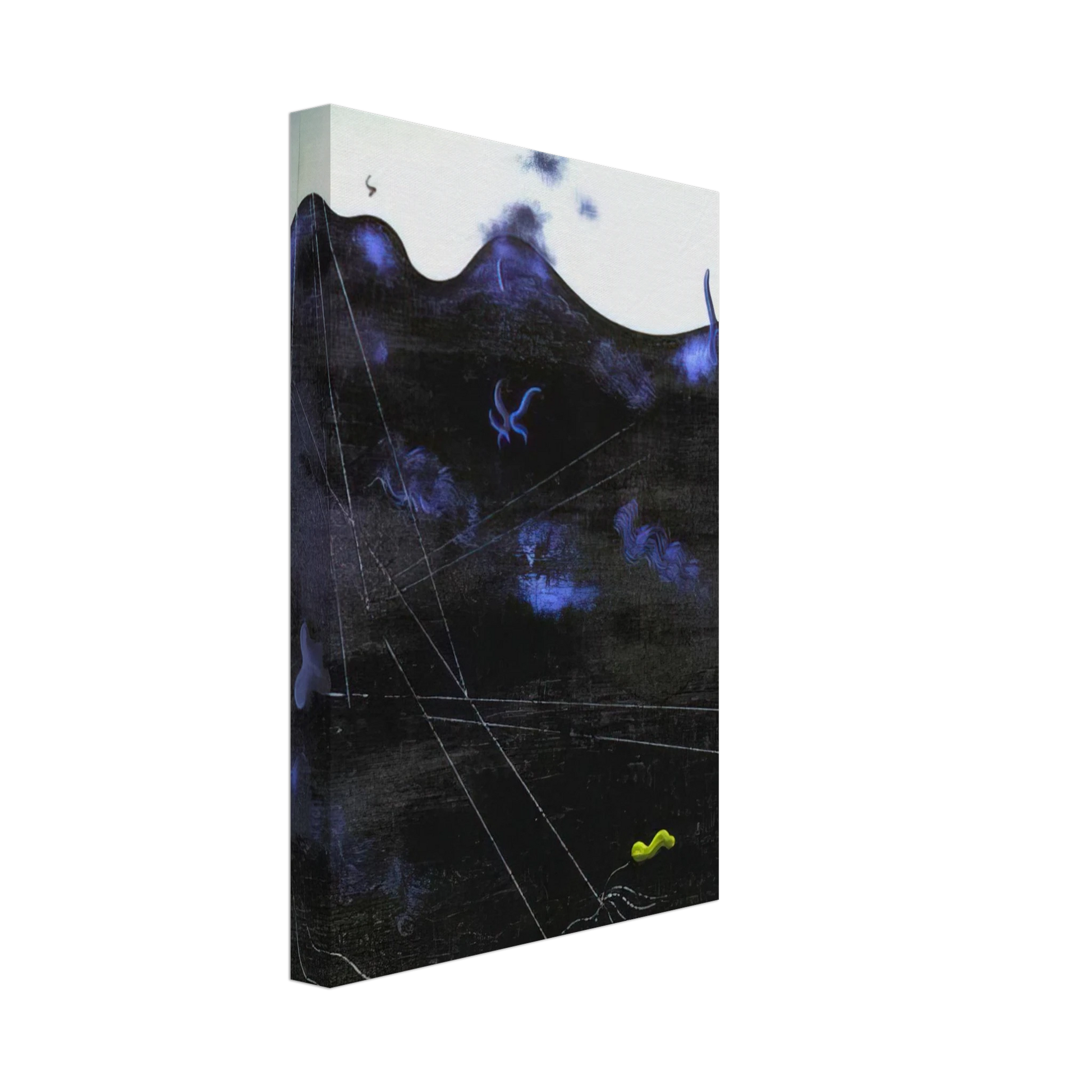 Yves Tanguy - Blue Bed Canvas - 70x100 cm / 28x40 inches-canvas