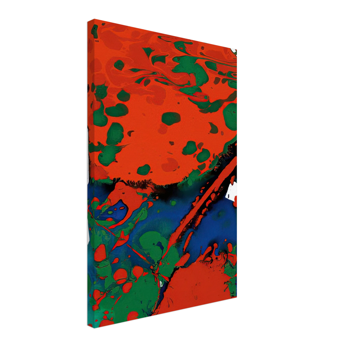 Sam Francis - Untitled  SFP94-137  SFF 1807  Canvas - 70x100 cm / 28x40 inches-canvas