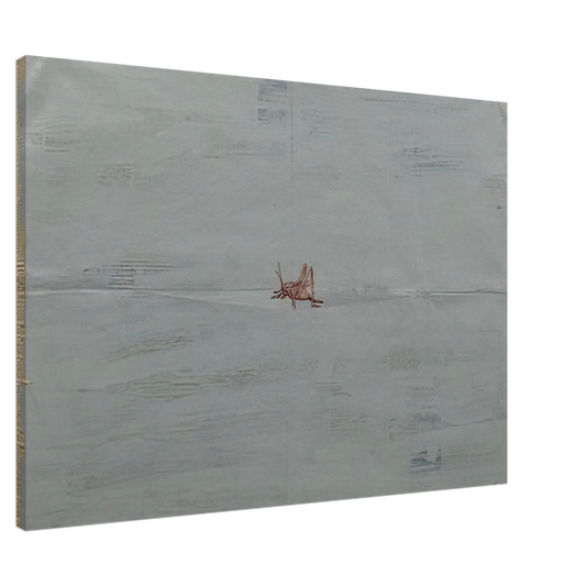 Paul Thek - Grasshopper - 1975 Canvas - 20x30 cm / 8x12 inches-canvas