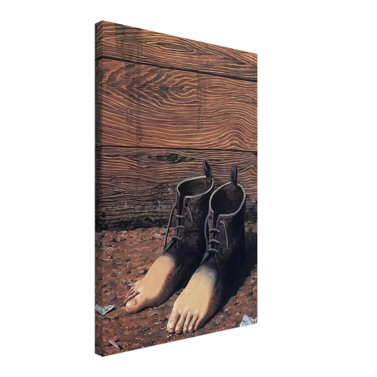 Rene Magritte - THE RED MODEL 1935 Canvas - 70x100 cm / 28x40 inches-canvas