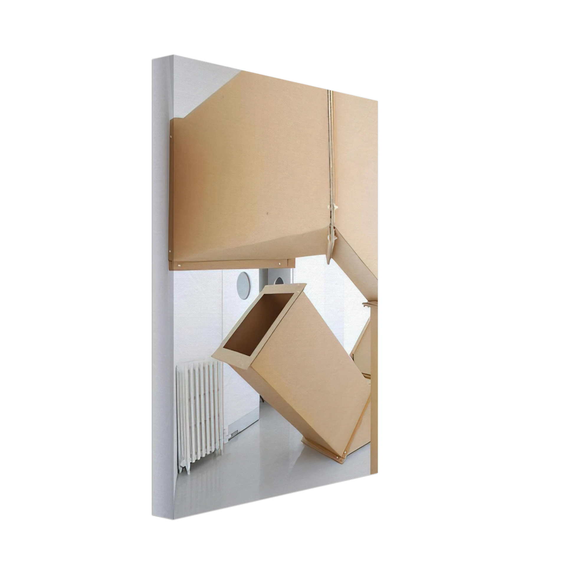 Charlotte Posenenske - Series DW - 1967 Canvas - 40x60 cm / 16x24 inches-canvas