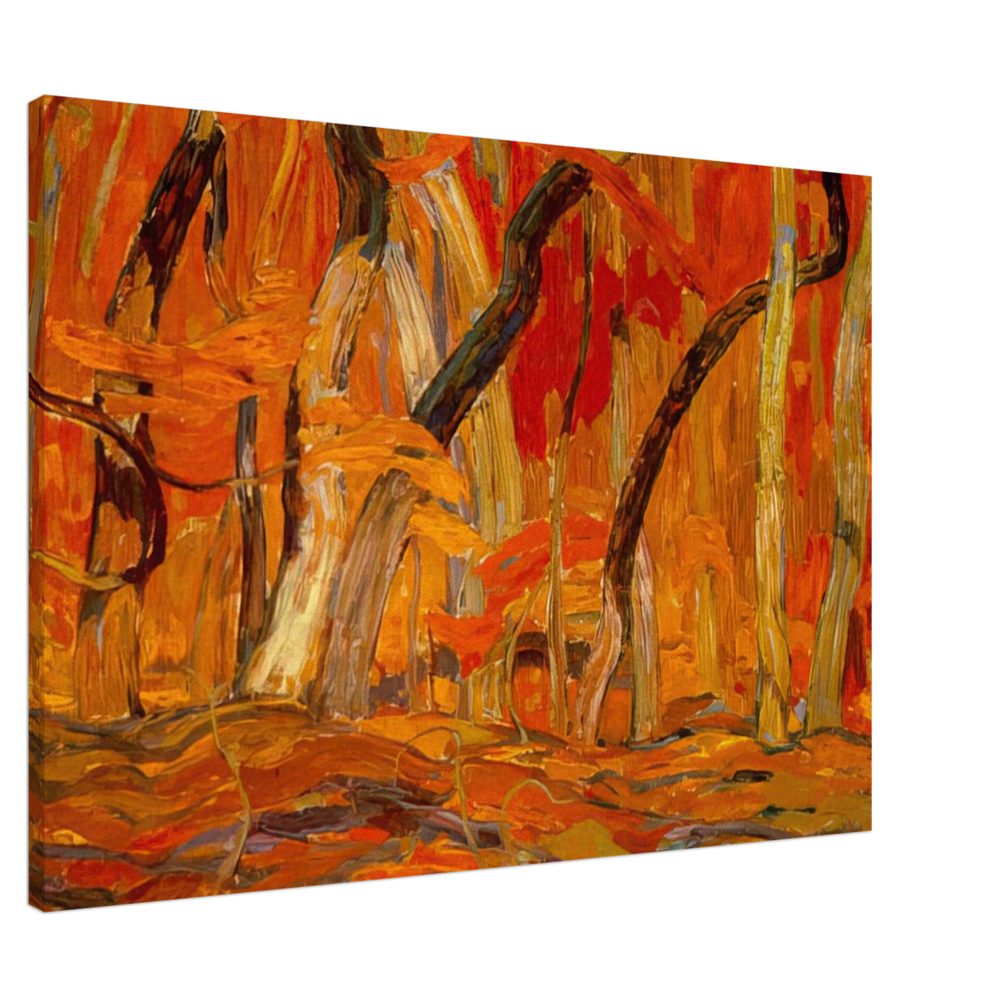 A.Y. Jackson - Maple Woods, Algoma - 1920 Canvas - 20x30 cm / 8x12 inches-canvas