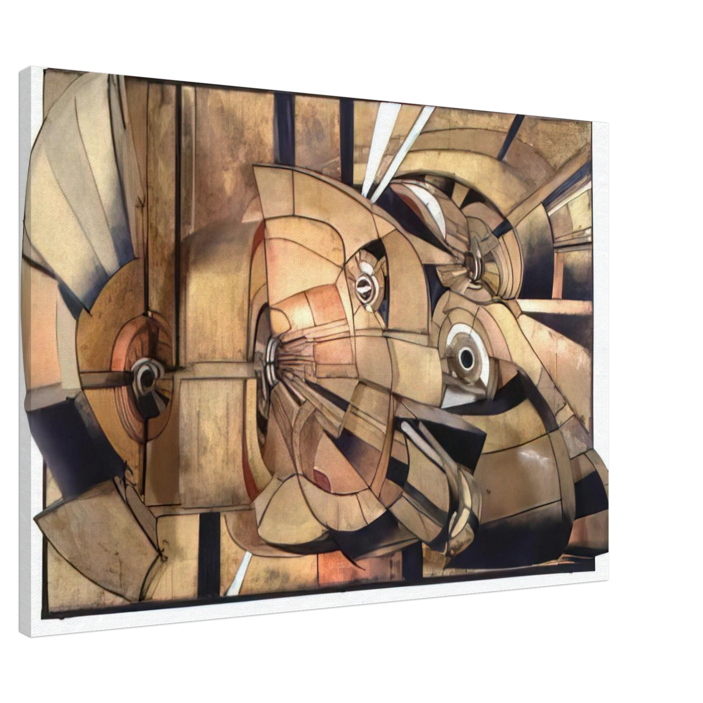 Lee Bontecou - UNTITLED 1966 Canvas - 20x30 cm / 8x12 inches-canvas