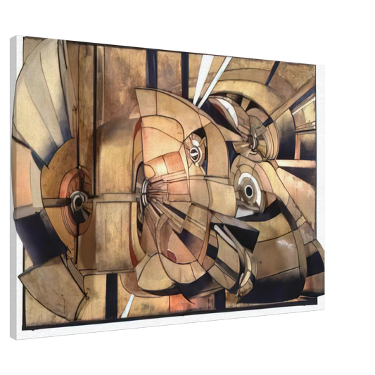 Lee Bontecou - UNTITLED 1966 Canvas - 20x30 cm / 8x12 inches-canvas