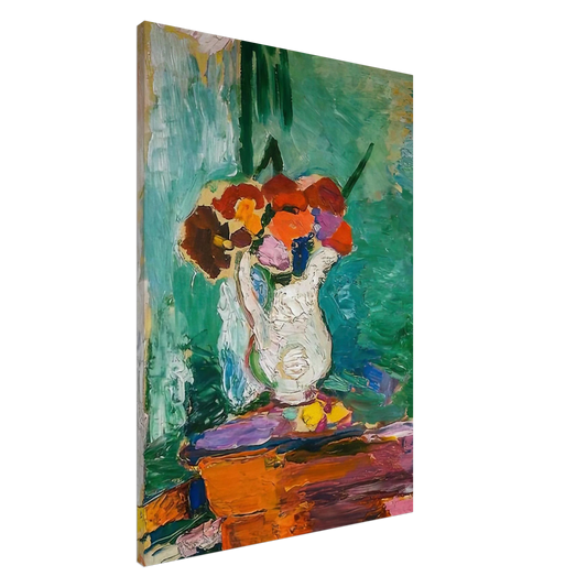 Henri Matisse - FLOWERS 1907 Canvas - 20x30 cm / 8x12 inches-canvas