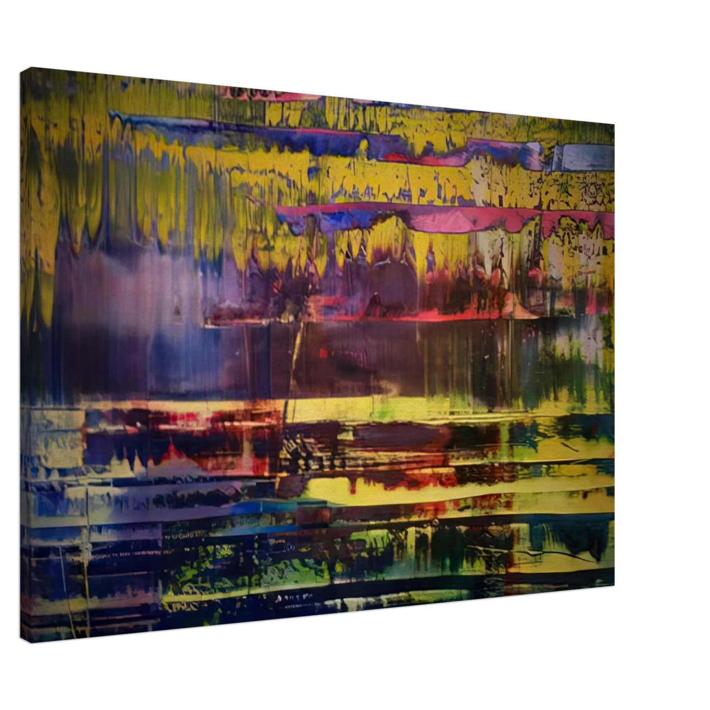 Gerhard Richter - WALLACE BOURNES Canvas - 20x30 cm / 8x12 inches-canvas