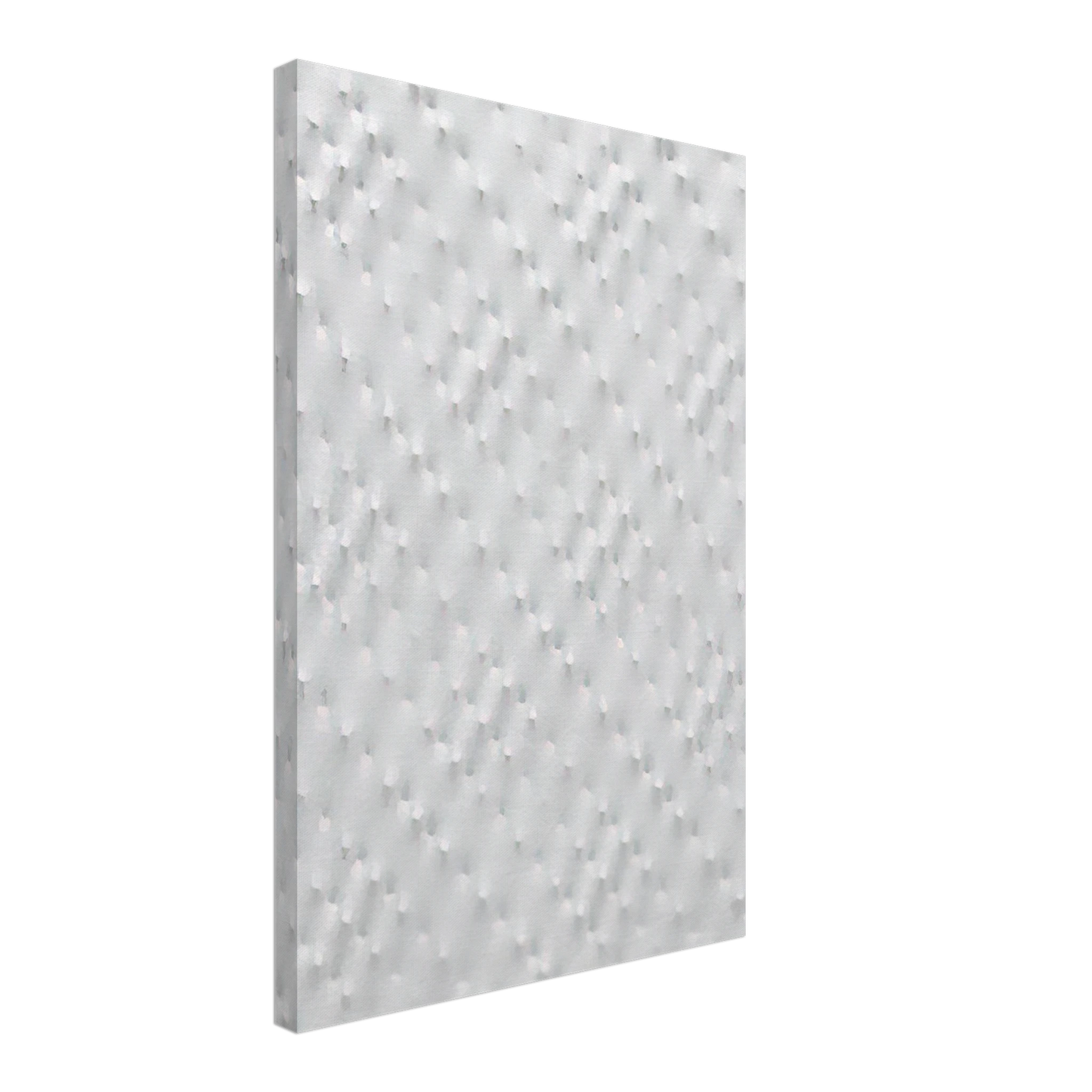 Enrico Castellani - Superficie bianca - 2005 Canvas - 40x60 cm / 16x24 inches-canvas