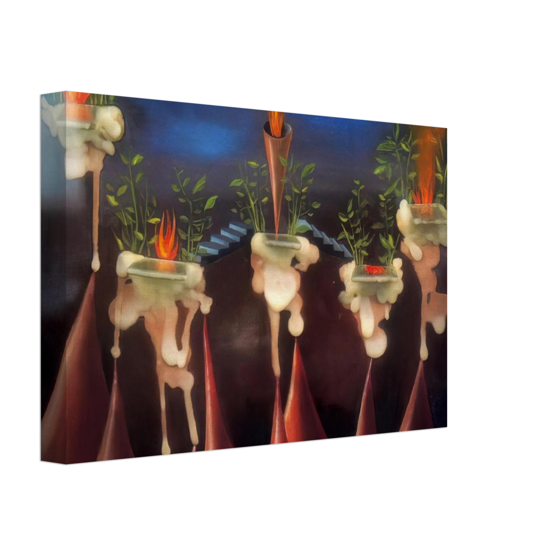 Remedios Varo - THE DESIRE Canvas - 70x100 cm / 28x40 inches-canvas