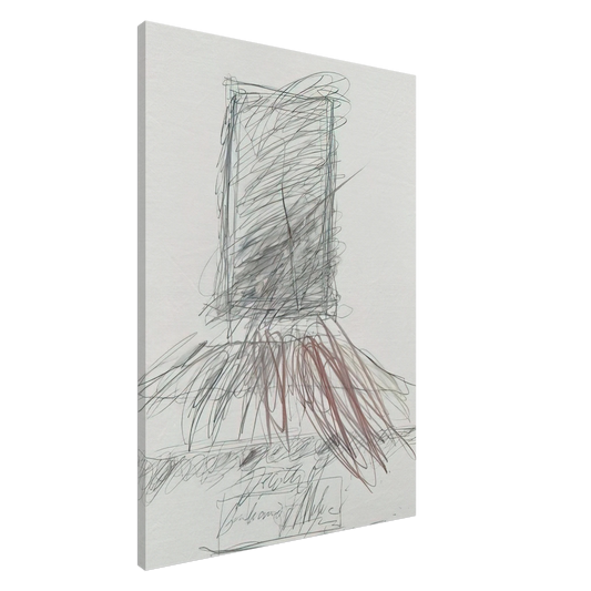 Cy Twombly - Death of Giuliano De'Medici Canvas - 20x30 cm / 8x12 inches-canvas