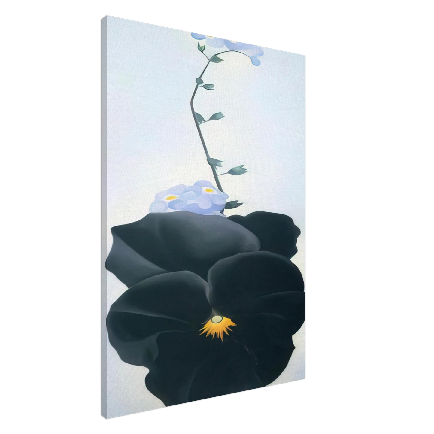 Georgia O'Keeffe - Pansy Canvas - 20x30 cm / 8x12 inches-canvas
