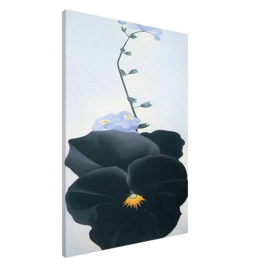 Georgia O'Keeffe - Pansy Canvas - 20x30 cm / 8x12 inches-canvas
