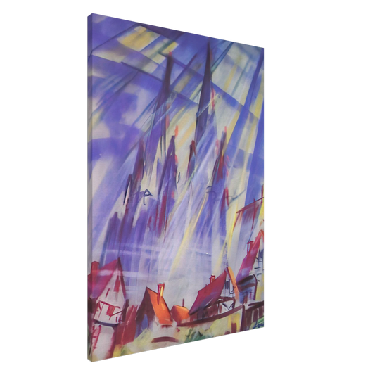 Konrad Zuse - Untitled - 1964 Canvas - 20x30 cm / 8x12 inches-canvas