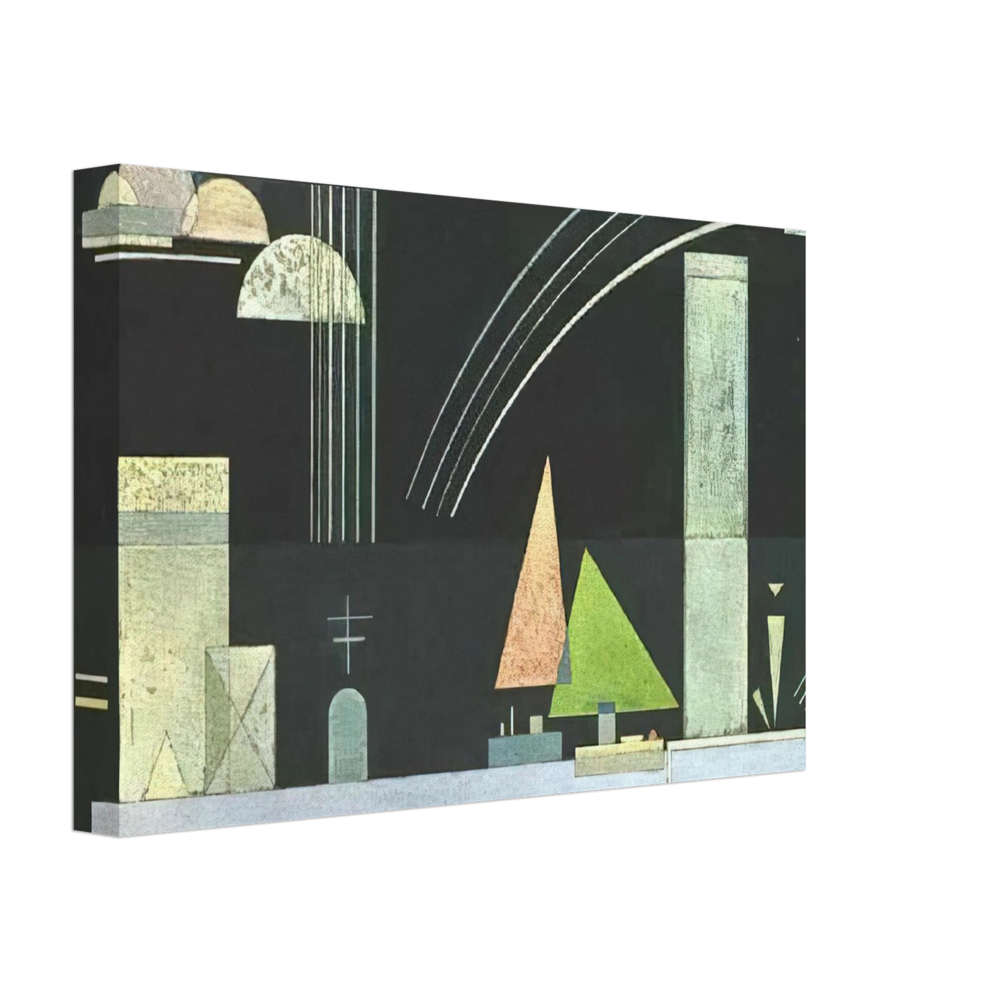 Wassily Kandinsky - AT REST Canvas - 40x60 cm / 16x24 inches-canvas